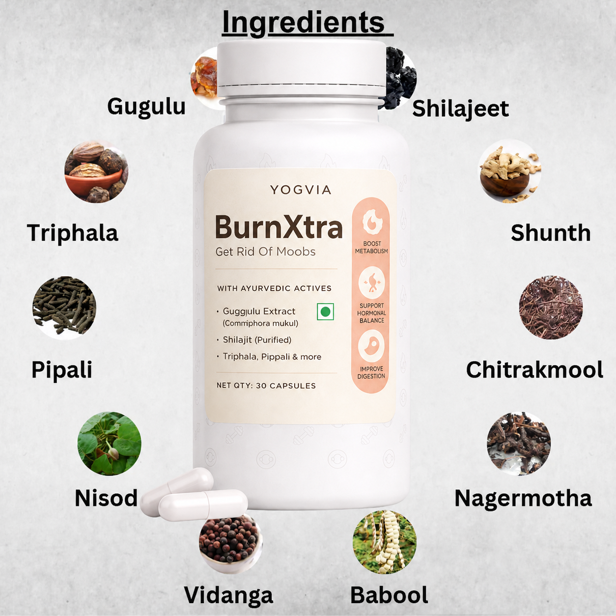Burnxtra- Chest fat burn capsules